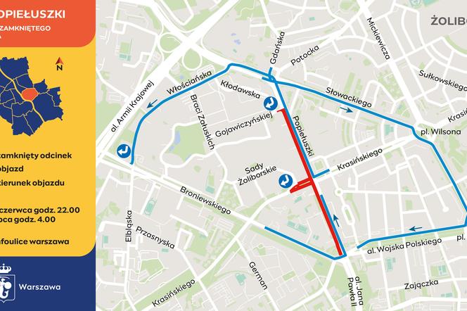Frezowanie na Żoliborzu