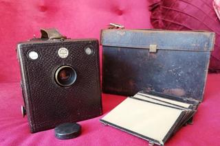 Fotoaparat Antyk ILEX Camerabox(plate) 115letni