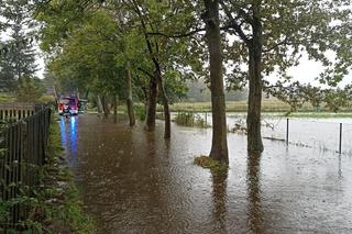 Intensywne opady w Małopolsce. Służby walczą z podtopieniami