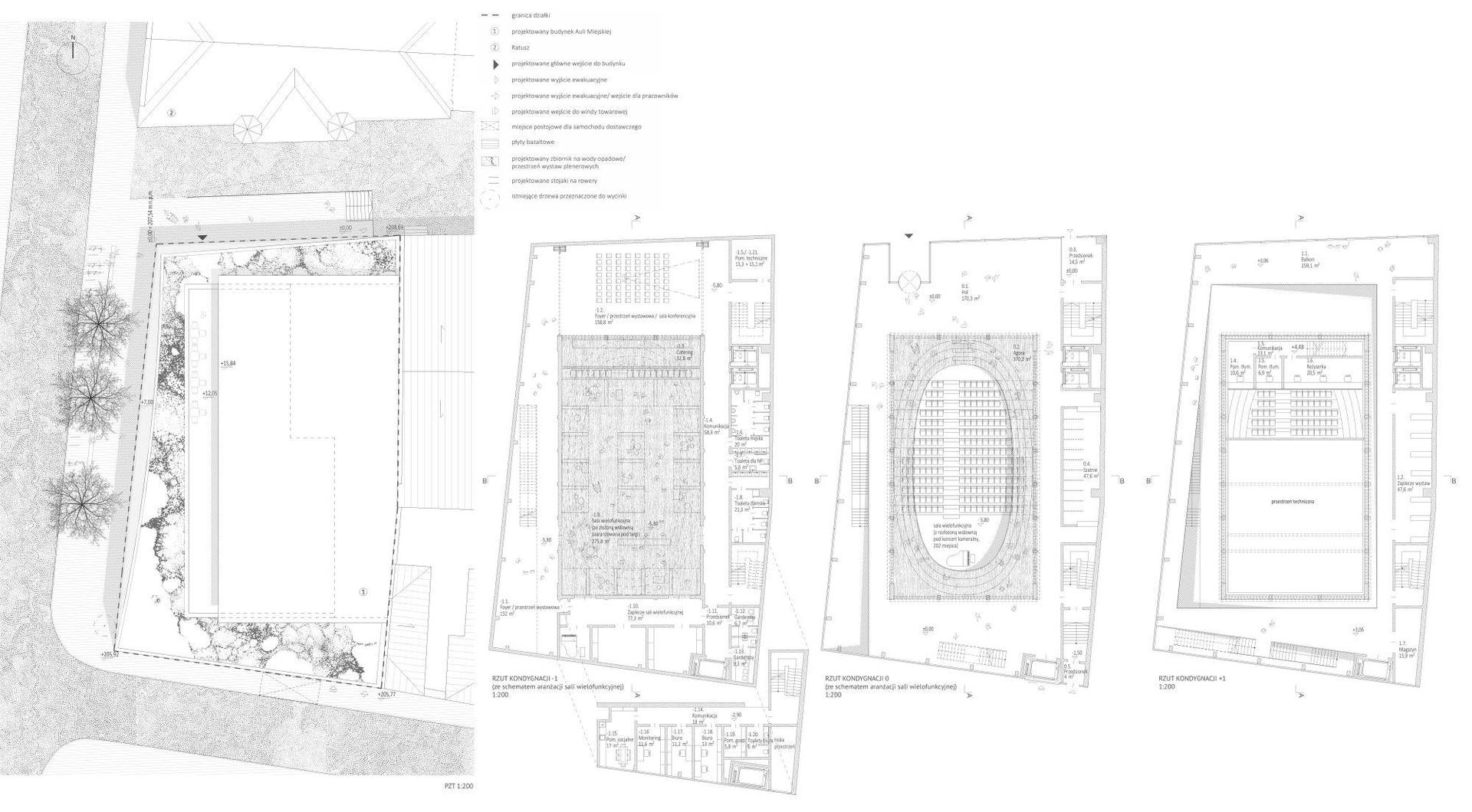 Aula miejska w Rzeszowie, II nagroda