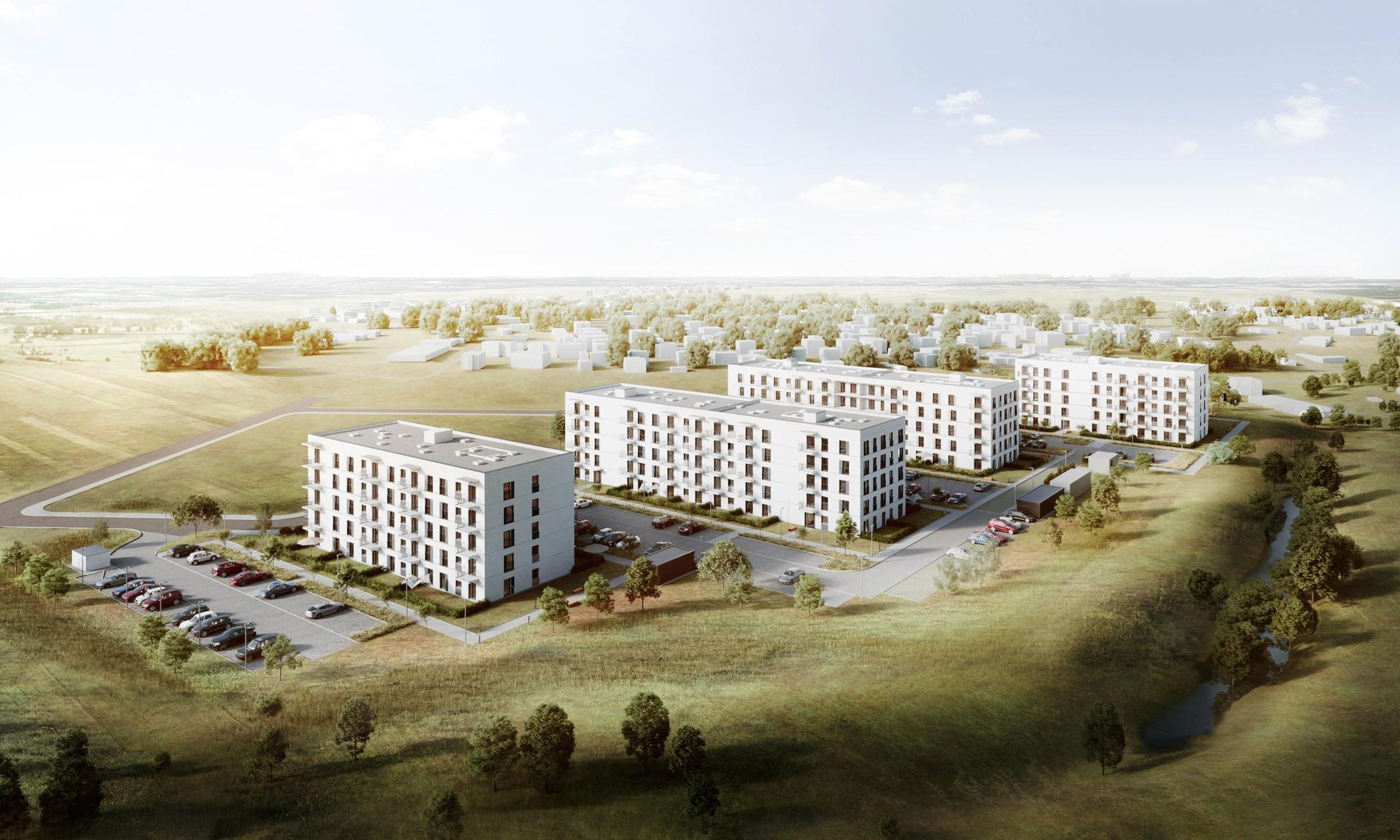 Mieszkanie Plus w Nakle nad Notecią: nowe osiedle Mieszkanie Plus projektu Atelier Tektura