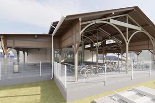 Dworzec kolejowy w Otwocku - remont, wizualizacje