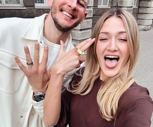 Bartosz Kurek z żoną Anną