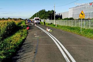 Śląskie: Śmiertelny wypadek rowerzysty. 33-latek zginął pod kołami osobówki 