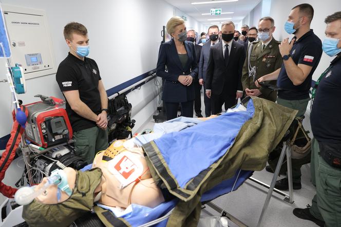 Szpital przy Szaserów skończył 20 lat. Andrzej Duda był na urodzinach