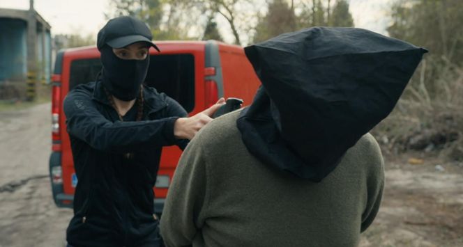 Barwy szczęścia odc. 3244. Andrzej Zastoja (Leon Charewicz),Celina (Orina Krajewska)j Zastoja (Leon Charewicz)