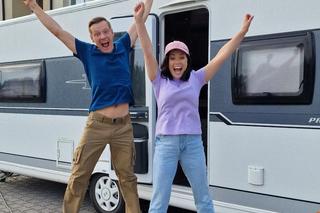 M jak miłość na planie. Kinga (Katarzyna Cichopek), Piotrek (Marcin Mroczek) ostatni dzień pracy przed przerwą