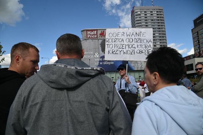 Protest Rodziców w Warszawie (27.09.2024)