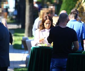 Ewa Drzyzga z mężem na rowerach. Operacje plastyczne nie są dla mnie!