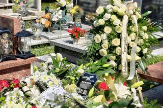 Patrycja i Bruno spoczęli na cmentarzu w Tychach. Widok grobu łamie serce