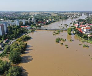 Tak wygląda Oława w czasach powodzi 2024 roku. Poruszający materiał