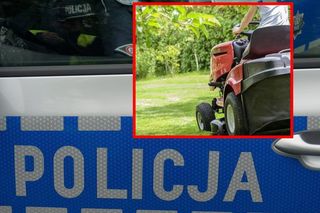 22-latek z Wisły kosił kosiarką ulicę i został skoszony przez policję. Złamał zakaz