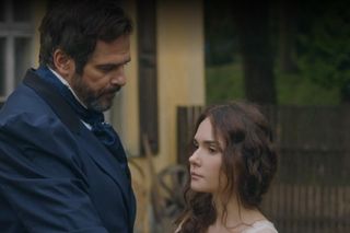 	Kawa z kardamonem odc. 3. hrabia Adam Rodziński (Paweł Deląg), Anna (Olena Ławreniuk)