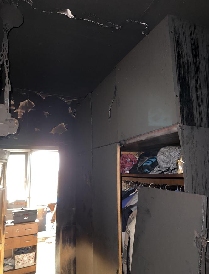 Mama i niepełnosprawna córka straciły mieszkanie w pożarze