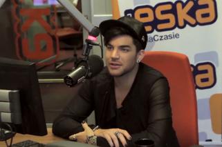 Adam Lambert w studio Radia ESKA