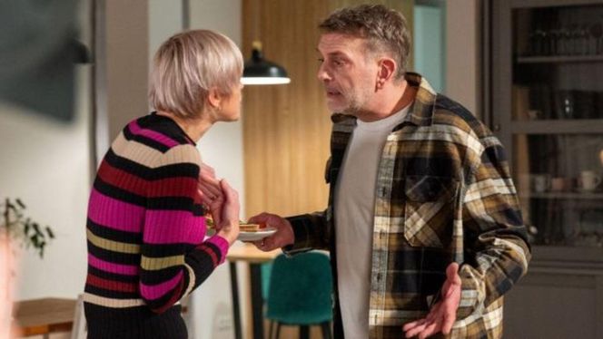 Na sygnale odc. 731. Wiktor Banach (Wojciech Kuliński), Anna Reiter (Lea Oleksiak)