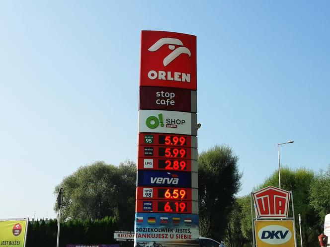 Ceny paliw na stacjach w Rzeszowie