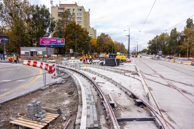 Budowa tramwaju do Wilanowa na kilka tygodni przed otwarciem