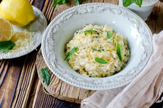 Cytrynowe risotto: kremowe, łatwe, pyszne