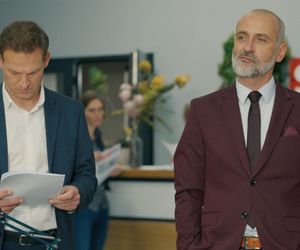 Barwy szczęścia, odcinek 3137: Łukasz Sadowski (Michał Rolnicki), Kornel (Jakub Bohosiewicz)