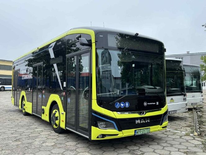 Testy autobusu w Skarżysku