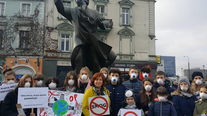 Protest antysmogowy w Sosonowcu