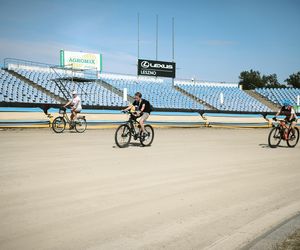 Rowerowa stolica Polski na stadionie 