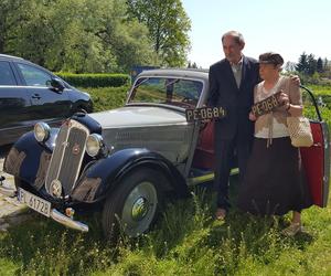 Cacka na kółkach na jubileuszowym rajdzie w Rydzynie