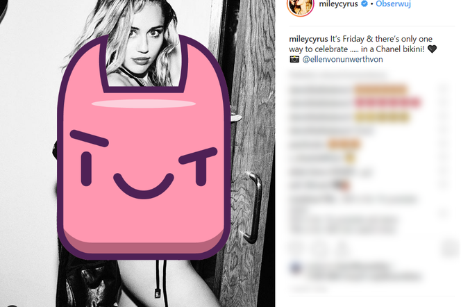 Półnaga Miley Cyrus