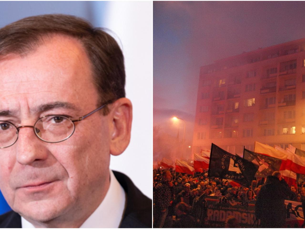 Antysemicki marsz w Kaliszu. Szef MSWiA: Wydarzenia haniebne i skandaliczne. Dlaczego marszu nie przerwano?