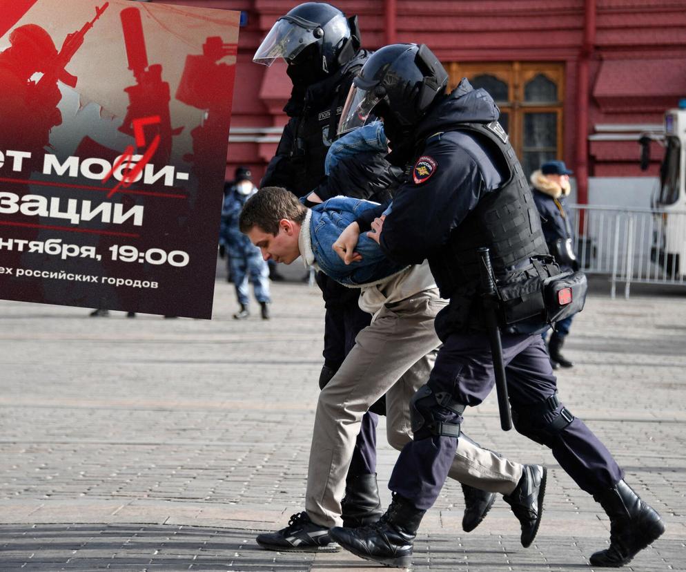 Putin ogłosił mobilizację. Rosjanie wychodzą na ulicę, mimo drastycznych kar za nieuzgodnione z władzą protesty