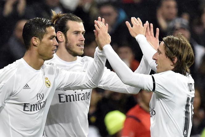 Cristiano Ronaldo, Gareth Bale, Luka Modrić