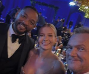 Edyta Pazura i Cezary Pazura - Bal Omenyy Mensah i Rafała Brzoski