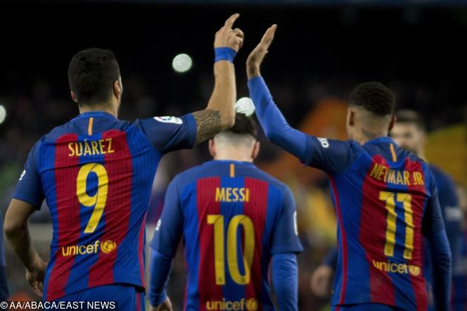Luis Suarez, Lionel Messi i Neymar