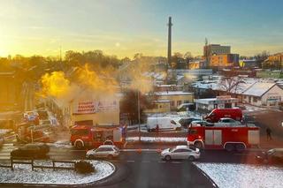 Pożar kamienicy w Zielonej Górze