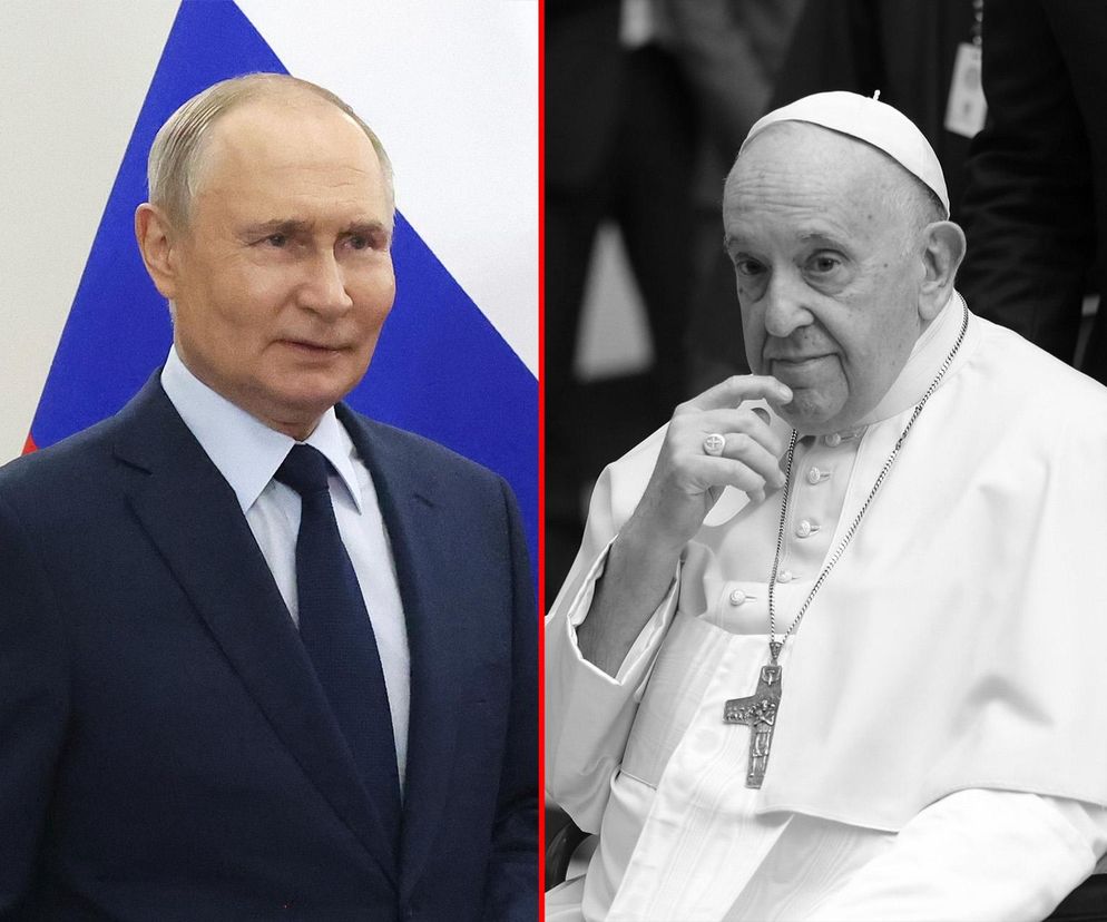 Putin nie pojedzie na pogrzeb papieża Franciszka