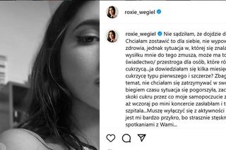 Roksana Węgiel przekazała, jak się czuje