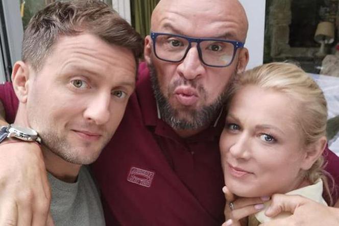 M jak miłość: Bartek (Arek Smoleński), Andrzejek (Tomasz Oświeciński), Marzenka (Olga Szomańska)