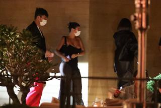 Kendall Jenner i Fai Khadra na kolacji z Kris Jenner