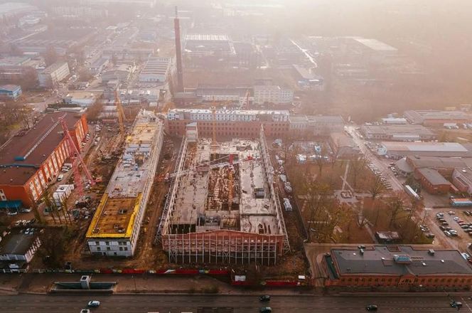 Trwają prace na terenie Widzewskiej Manufaktury WIMY