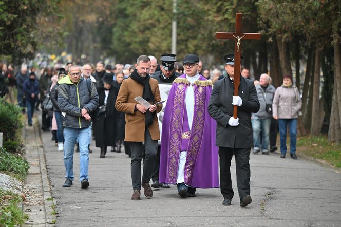 Elżbieta Zającówna -wyjątkowy wieniec na pogrzebie