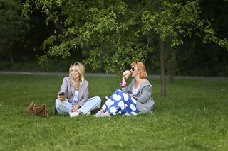 Barbara Kurdej-Szatan z siostrą