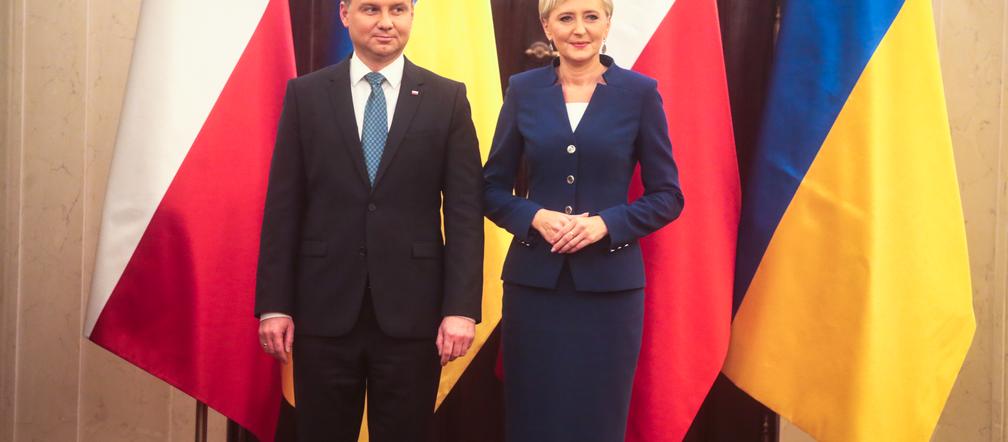 Agata Duda i Andrzej Duda