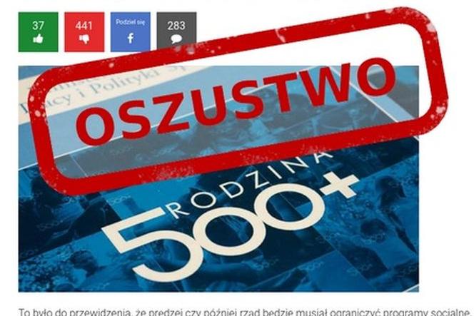 Łódzkie: Kolejny atak internetowych oszustów! Teraz „wabią” na 500 plus i wyłudzają dane! 