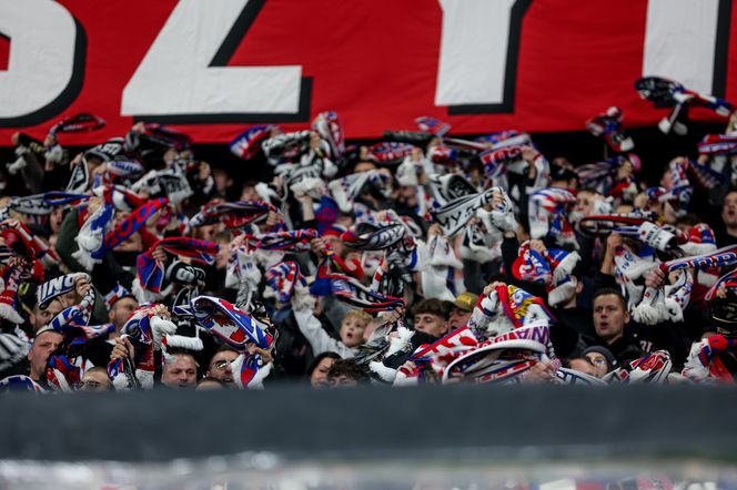 Kibice na meczu Górnik Zabrze - Legia Warszawa