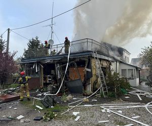 Alarm w Jagodniku. Najpierw wybuch, potem ogień! Są poszkodowani