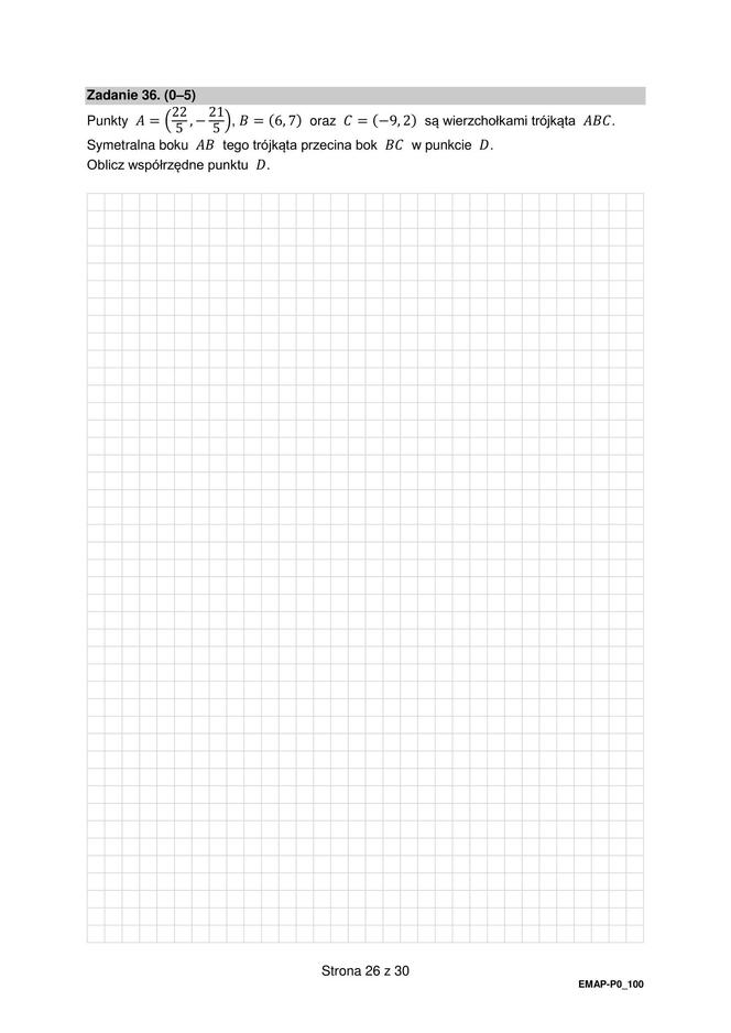 Matura poprawkowa 2023: matematyka. Arkusze CKE i odpowiedzi rozwiązane przez eksperta [Formuła 2015] 