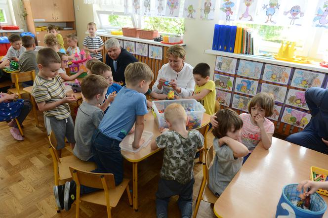 Akcja Dziecięce marzenie w przedszkolu przy ulicy Czumy na Bemowie