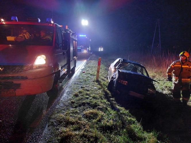 Seria makabrycznych wypadków w nowym roku! Strażacy z Międzyrzecza pokazali przerażające zdjęcia