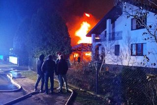 Pożar warsztatu samochodowego w Kotomierzu pod Bydgoszczą! Gigantyczny straty 